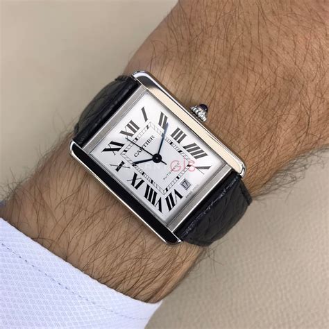 cartier solo xl automatic|cartier tank solo xl review.